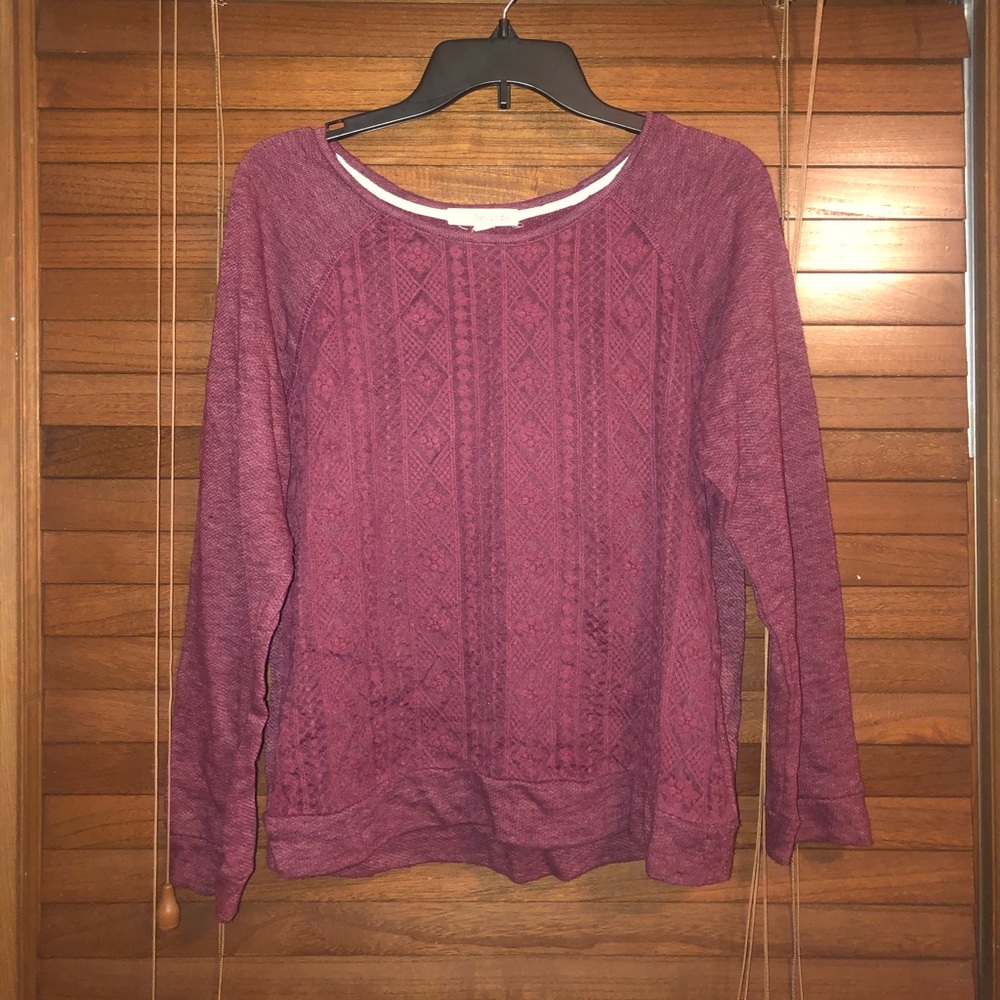 Burgundy Sweater